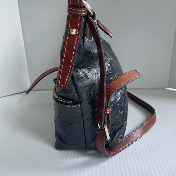 Dooney and Bourke ostrich crossbody bag - Picture 9 of 15
